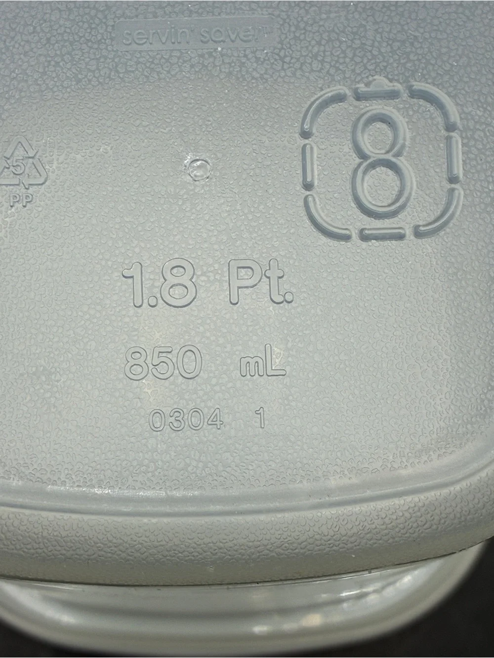 Rubbermaid Servin' Saver set of Canisters #5 6 7 8 Almond Lids, Nesting